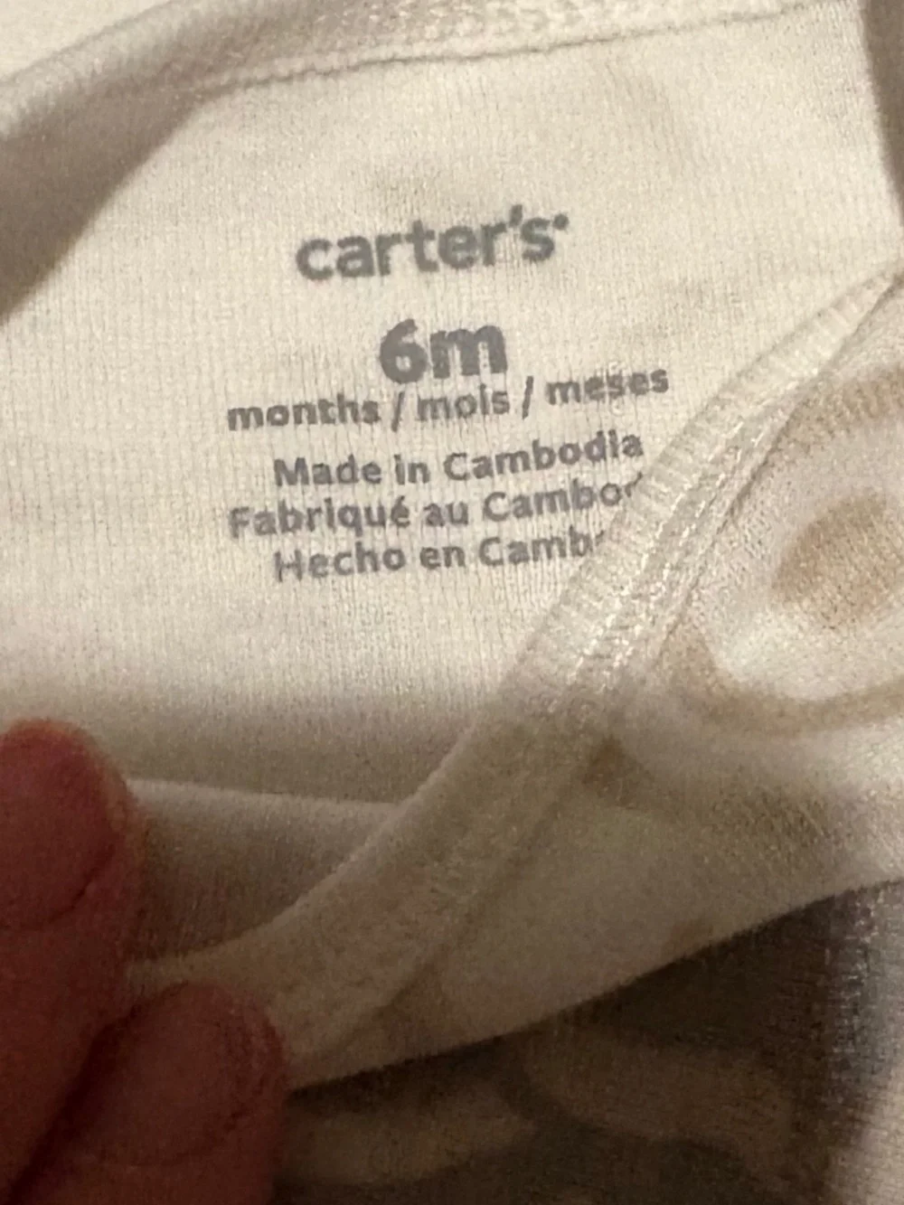 Carters Onesies Long Sleeves